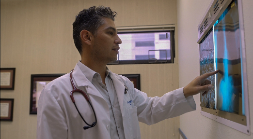 doctor working